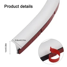 Noise Reduction T Shape Rubber Car Door Seal Strip for Rear Bumper & Lip