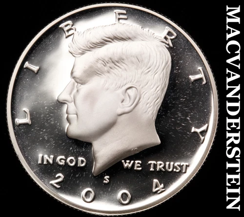 2004-S Kennedy Half- Silver Choice Gem Proof Luster No Reserve #i2242