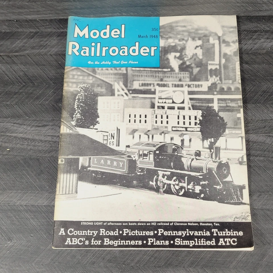 Model Railroader Magazine Lot Of 16 1940's Railroad Model Trains Vintage  - Image 4 of 4