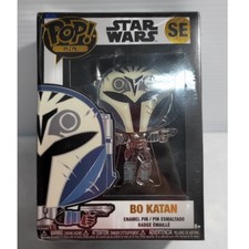 Funko Pop Star Wars Bo Katan Enamel Pin Badge Mandalorian Collectible
