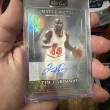 2026 Tim Hardaway Autograph True 1/1 Matte Metal Wild Card