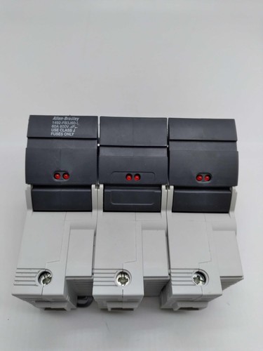 Allen-Bradley 1492-FB3J60-L SER.B 3-Pole Fuse Holder, Class J Fuses 60A