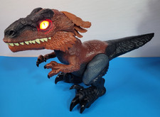 Jurassic World Dominion Uncaged Ultimate PyroRaptor Dinosaur Toy Motion  Sound 