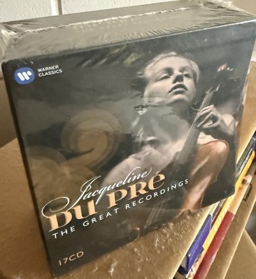 Jacqueline Du Pré The Great Recordings 17 CD Box Set Warner Classics Sealed