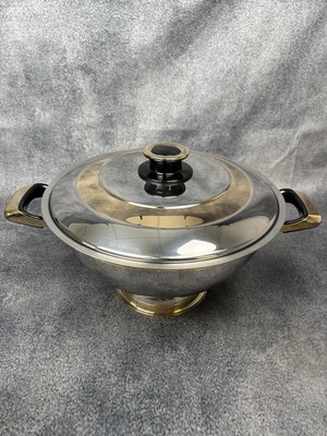 Cameo Royale 24K vergoldet Servierschale groß 30 cm 18/10 Edelstahl
