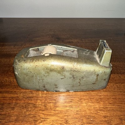 Vintage Scotch 3M C-23 Industrial Heavy Duty Metal 3'' Core Tape Dispenser 