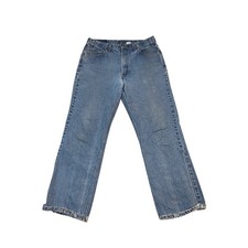 Vintage Levis 517 Boot Cut Jeans Mens 36x28 Made in USA Blue Denim 0699 READ