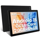Android 15 Tablet 10.1 inch  20GB RAM + 64GB ROM WIFI 6 BT 5.3 Touchscreen