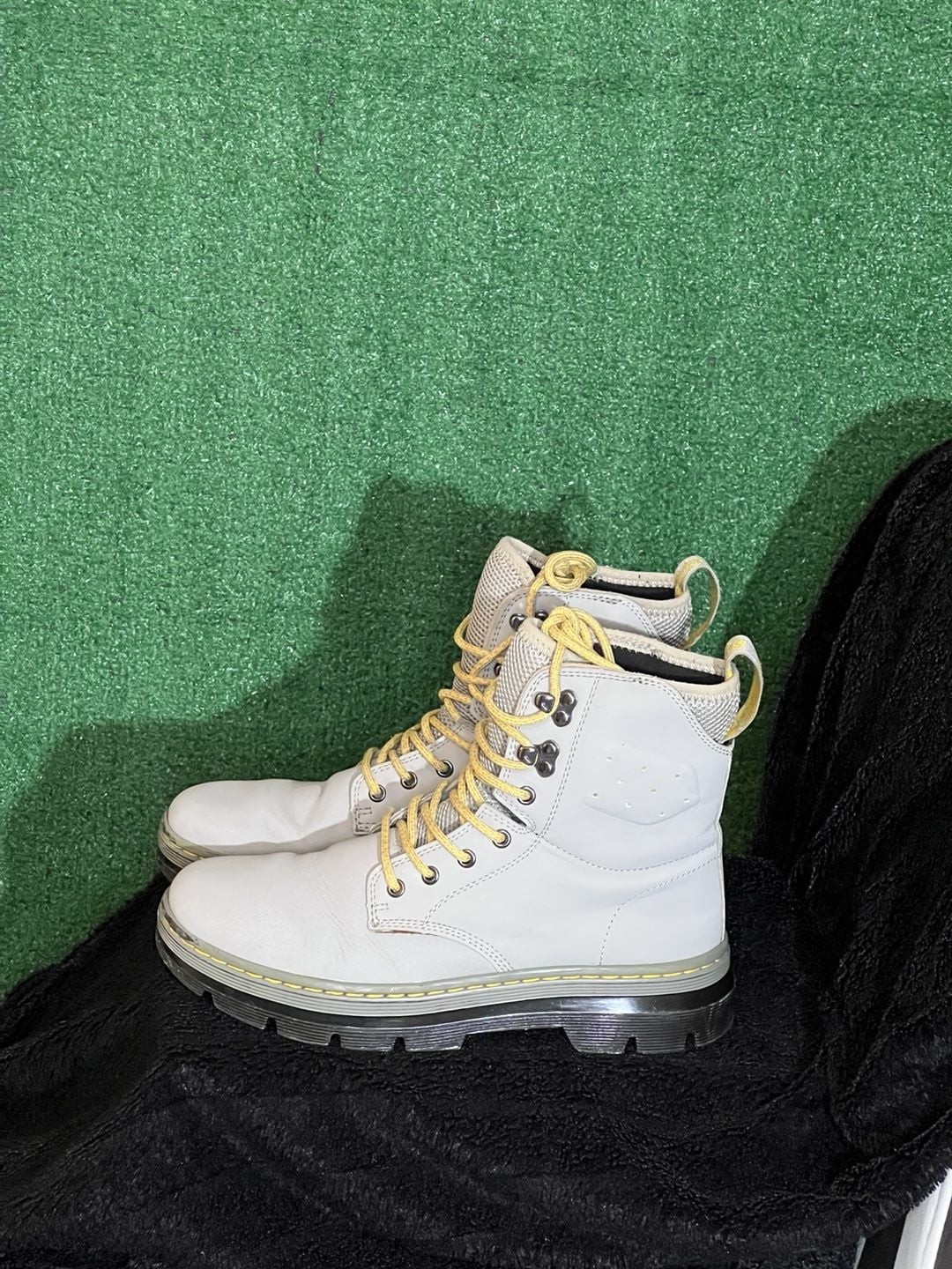 Dr. Martens Quinton Boots White Size US Women's 8