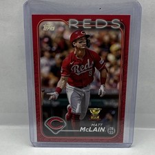 Topps 2024 Series 1 Matt McLain #327 Cincinnati Reds Base Set MLB Baseball