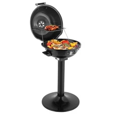  Portable Double Layer Indoor/Outdoor Electric Grill for Indoor & Outdoor Use