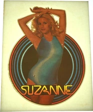 Original VINTAGE 1970s Heat Transfer| Suzanne Somers | Iron On Graphic