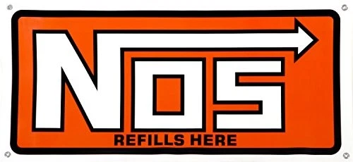 NOS 19304 NOS "Refills Here" Banner - Изображение 2 из 3