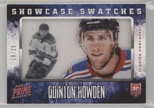 2013-14 Panini Prime Rookie Showcase Swatches 19/25 Quinton Howden #RS-QH 1e15