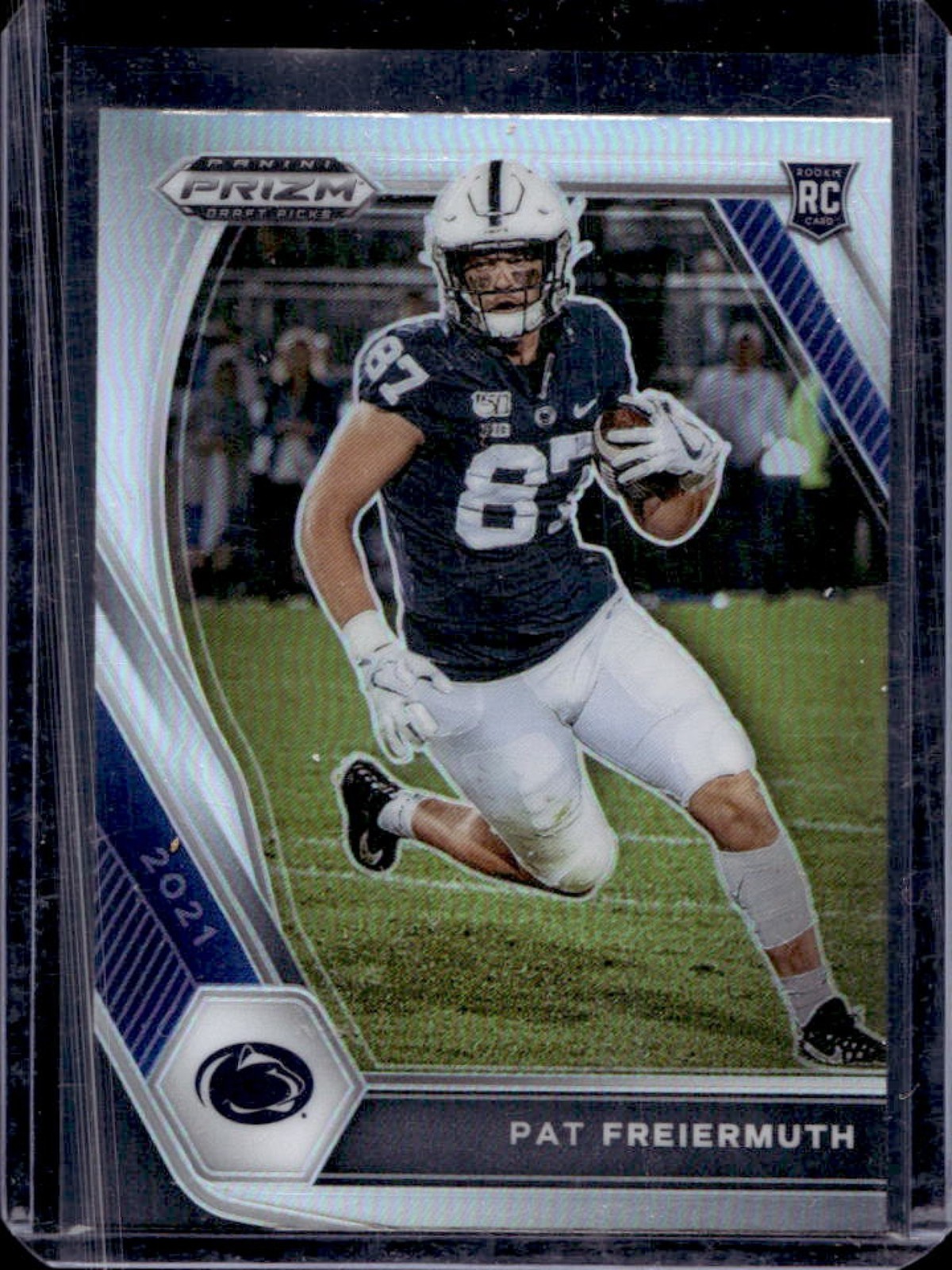 2021 Prizm Draft Picks Collegiate Pat Freiermuth RC Silver #127 Nittany Lions
