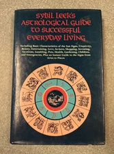 Sybil Leek's Astrological Guide To Successful Everyday Living HC & DJ 1970