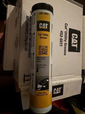 Cat 452-6011 Utility Grease NLGI #2 13.7oz. | 10 Cartridges