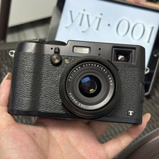 Fujifilm X100T 16.3MP Compact Digital Camera English Tested Black 95%New