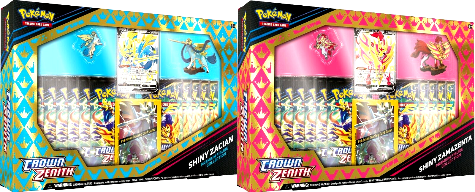 Pokemon TCG Crown Zenith Shiny Zamazenta V Premium Figure Collection Box  Set for Sale in Vancouver, WA - OfferUp