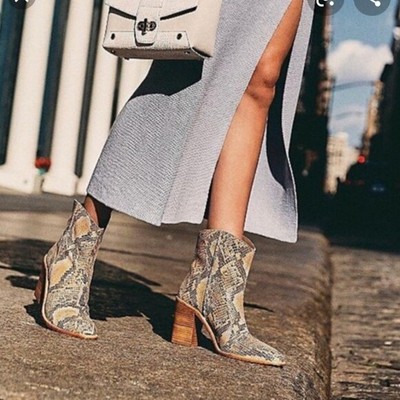 free people snake booties