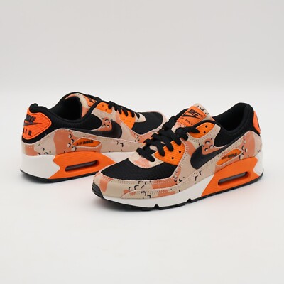 IF1721-201 Nike Air Max 90 PRM Bio Beige Safety Orange Phantom