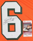 Santana Moss Signed Miami Hurricanes Jersey (JSA COA) Redskins & Jets Receiver — photo 2