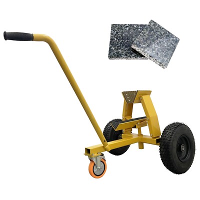 880LB 2.75'' Stone Plate Handling Carry Tools 17.3'' Wheel Track Thickened Steel