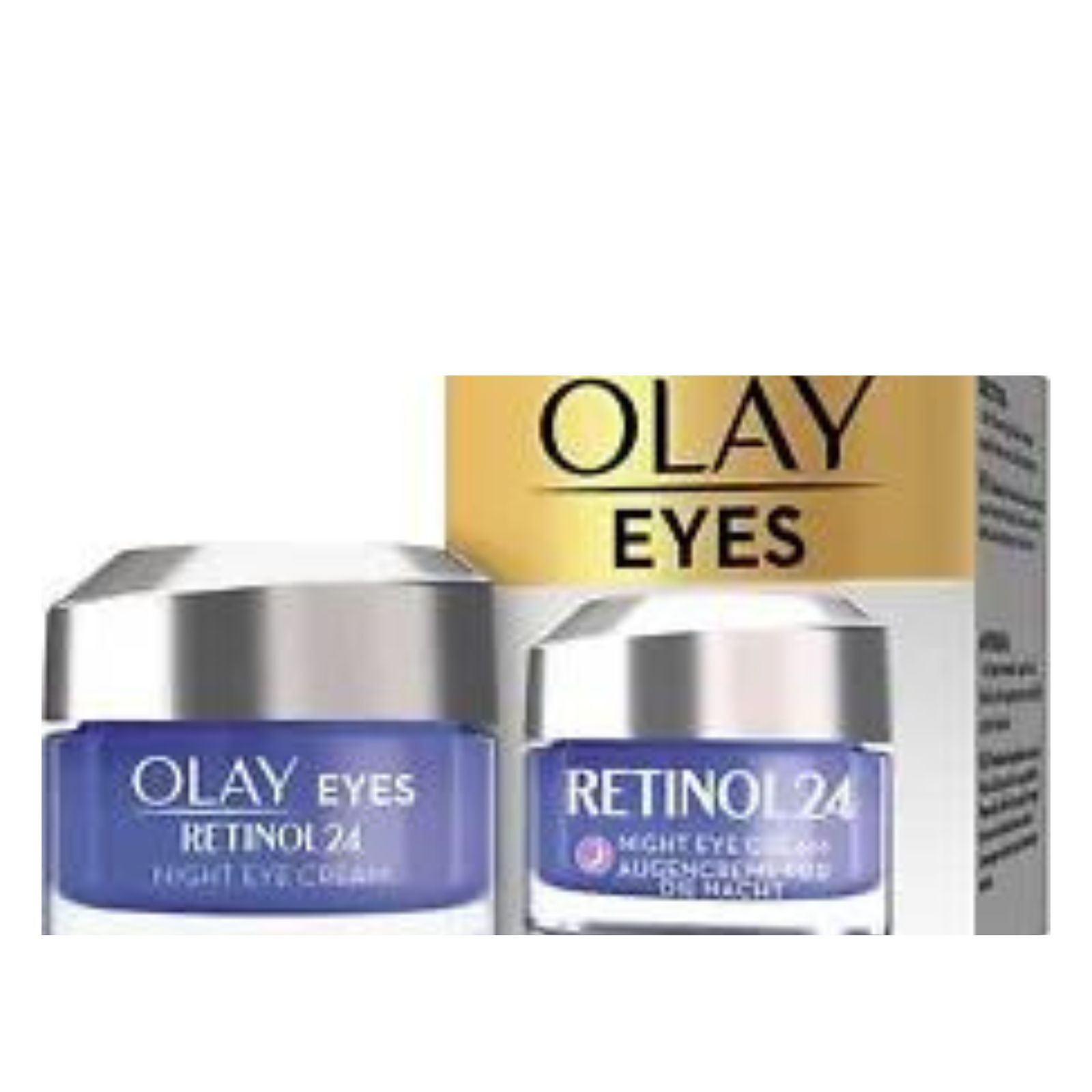 OLAY EYES RETINOL 24 NIGHT EYE CREAM 15ml WITH RETINOL & VITAMIN B3 NEW