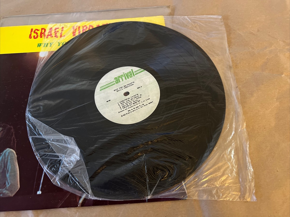 ISRAEL VIBRATION - WHY YOU SO CRAVEN -12” VINYL REPRESS