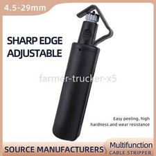 4.5-29mm Fiber Strippers Round Cable Stripper Tool Optical Fiber Cable Jacket