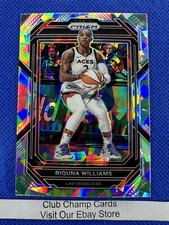 2023 #128 Riquna Williams WNBA Panini Prizm Basketball Ice Prizm Aces