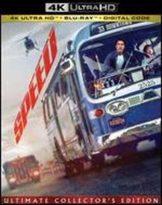Speed [Includes Digital Copy] [4K Ultra HD Blu-ray/Blu-ray] by Jan de Bont: New