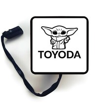 Star Wars Yoda - Fits Toyota Trailer Receiver Led Brake Light Toyoda