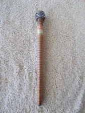 ANTIQUE WOODEN SPOOL QUILL WEAVER’S BOBBIN