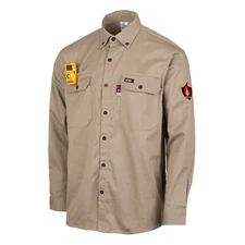 Proactive FR Flame Resistant Work Shirt SHIPS TODAY (3X-LARGE) NEW -KHAKI TAN