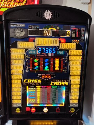 SPIELAUTOMAT / Firma Merkur / CRISS CROSS / LED / EURO / TOP GERÄT
