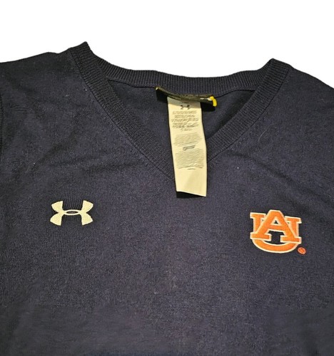 Maglione gilet Under Armour Auburn Tigers Coach Sideline da uomo taglia XL blu - Foto 4 di 6