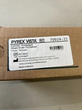 Pyrex Vista 70024-25 25mL Class A Graduated Cylinder 1/Box
