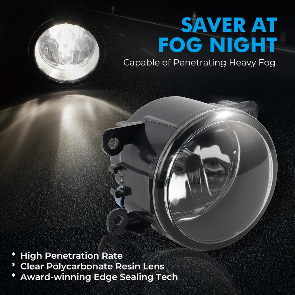 Kit de luces antiniebla delanteras transparentes para Suzuki Grand Vitara sedán 2006-2012 diestro y derecho Foto 3 de 4