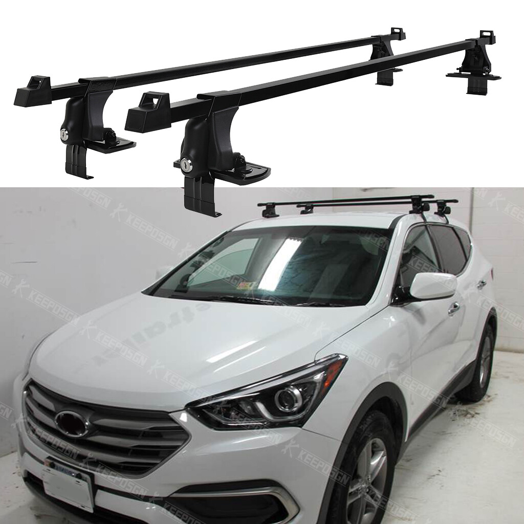 Bike Rack 2017 Hyundai Santa Fe Roof Rack Cross Bars Thule Roof