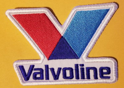 Volahn Patch Valvoline Embroidered Patch approx. 2.75 x 3.75
