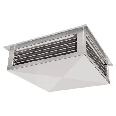 GSW Stainless Steel 4-Way Adjustable Diffuser for Evaporative/Swamp Cooler
