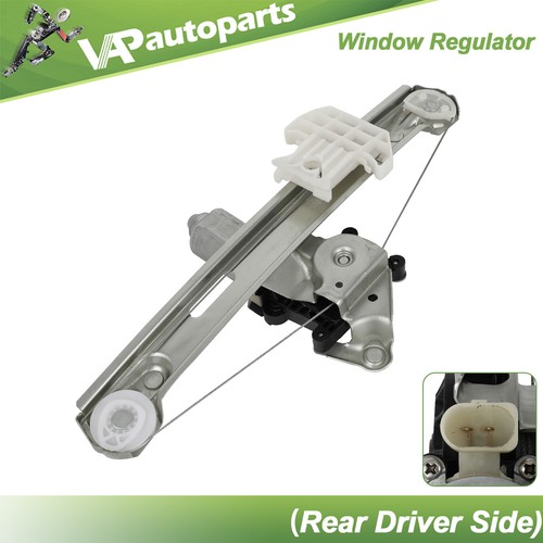 Fit 01-07 Silverado Sierra 1500-3500 Rear Left Power Window Regulator W/o Motor - Foto 4
