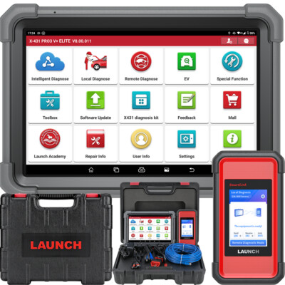 2025 LAUNCH X431 V+ Elite PRO 5 PAD OBD2 Diagnosegerät J2534 ECU Programm Coding