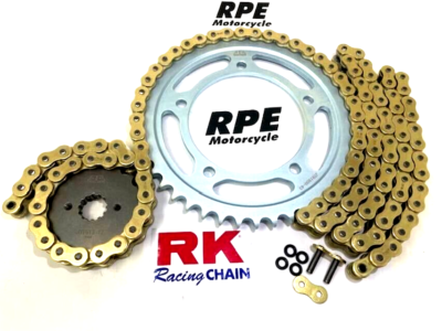 2005-2006 Triumph 955 Tiger RK Gold ZXW530 X-Ring Racing Chain and