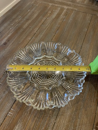 Vintage Anchor Hocking 10 Inch Detailed Egg Dish - Picture 12 of 12