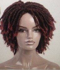 TBug Color Synthetic Dreadlock Braided Wig . 14 Inch.