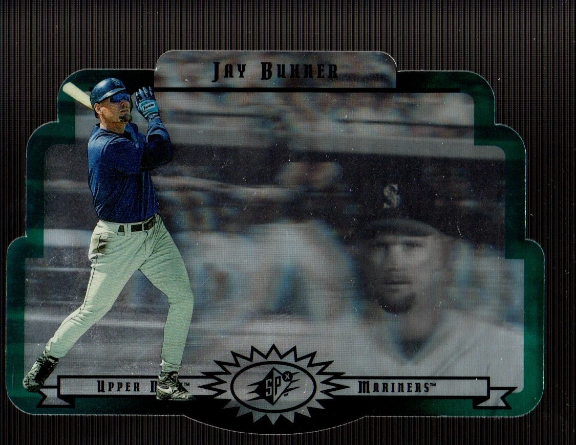 1996 Upper Deck SPx HOLOGRAM #54 Jay Buhner SEATTLE MARINERS