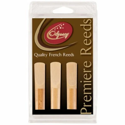 Odyssey Premiere Sax/Saxophone Reeds Pack of 3, Alto or Tenor