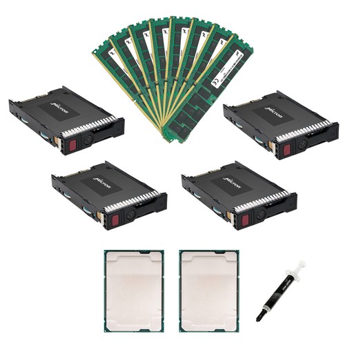 Coppia Processori Intel Xeon 6140, 256GB di Memoria DDR4, Archiviazione SSD per ProLiant - Foto 1 di 7